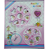 Фотоальбом 200 фото 10*15см 20 фото 15*20см "Детский" 2 вида 6615 от магазина "Карандаш"