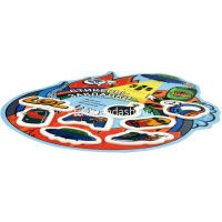 Клейкая закладка пластиковая размер ассорти 160л "Стрит-арт" фигурная 64240 от магазина "Карандаш"