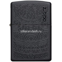 Зажигалка "Tone on Tone Design" 38x13x57мм латунь/сталь, чёрная, матовая 29989/57974 от магазина "Карандаш"