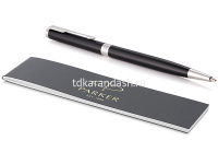 Ручка РШ "Parker Sonnet Slim Lacquer Deep Black CT" M черная 1931503 от магазина "Карандаш"