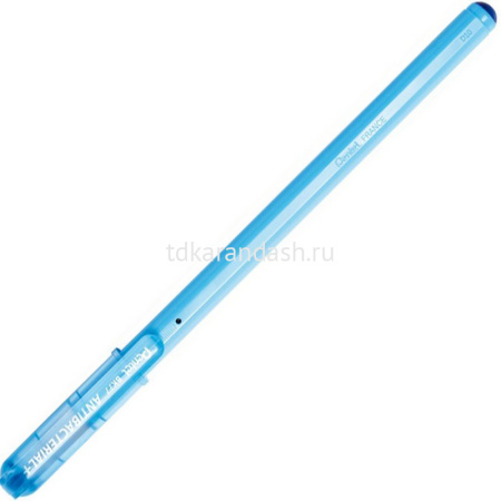 Ручка шариковая антибактериальная "Antibacterial+" 0,7мм синяя метал.наконечник BK77AB-CE