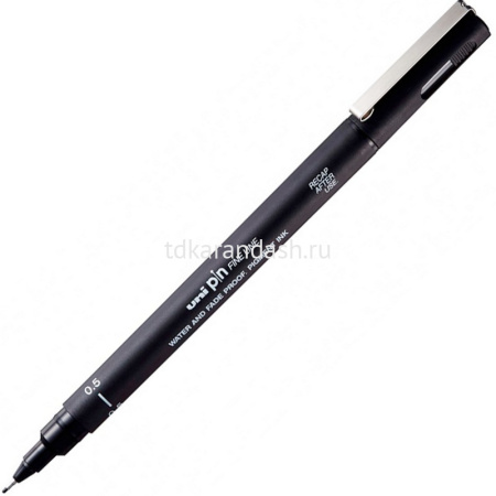 Ручка капиллярная "PIN05-200" 0,5мм черная 141532