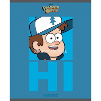 Тетрадь А5 48л клетка "Гравити Фолз" на скобе 5 дизайнов 48Т5В1/068737 от магазина "Карандаш"