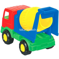 Бетоновоз "Тёма" в сетке, пластик 16,5x8,3x11,3см 3260 от магазина "Карандаш"