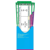Набор закладок в кармашке "IQ. Шпаргалка. Английский язык" 7шт. 70х200мм 3001595 от магазина "Карандаш"