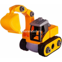 Конструктор "Экскаватор" 20х13х13см с отверткой, пластик 2293080/1085 от магазина "Карандаш"