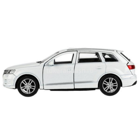 Машина "AUDI Q7" белая, инерционная, металл 12см (открывающиеся двери) Q7-12-WH от магазина "Карандаш"