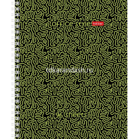 Тетрадь А5 96л клетка "Лабиринт" на спирали глянцевая ламинация 4 дизайна 086119 от магазина "Карандаш"