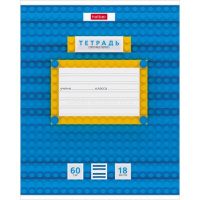 Тетрадь А5 18л линия "Конструктор" на скобе 5 дизайнов 18Т5В2/067617 от магазина "Карандаш"