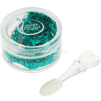 Гель-блестки для тела и волос, зеленый, в блистере 75859-ML от магазина "Карандаш"