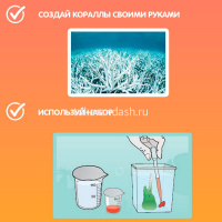 Набор опытов "Химическая лаборатория под водой" 38х32х7см WS/17XL от магазина "Карандаш"