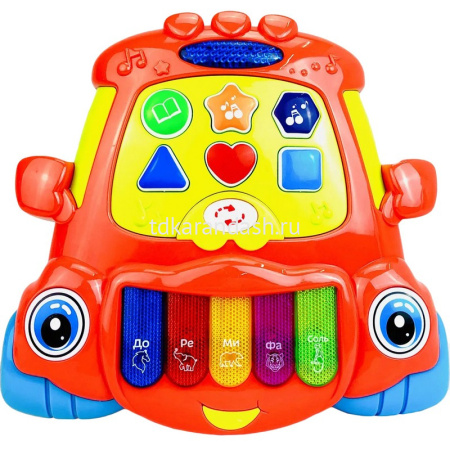 Музыкальная игрушка "Машинка" 24х22см пластик (свет, звук) T290-D2443/132