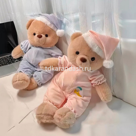 Медведь в пижаме 35см 2 вида XM24790 от магазина "Карандаш"