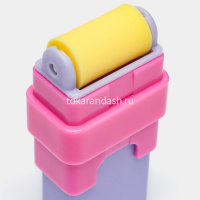 Ластик 60x26x16мм с липким роликом д/удаления остатков ластика, пластик VP154 от магазина "Карандаш"