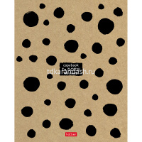 Тетрадь А5 96л клетка "В точку!" на скобе крафт 96Т5В1/057327 от магазина "Карандаш"