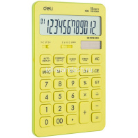Калькулятор 12 разрядов "Touch" 170х108х15мм желтый EM01551 от магазина "Карандаш"