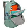 Рюкзак 29х40х18см, 600гр, 2 отделения, 4 кармана, мятный RD-540-2/3 от магазина "Карандаш"