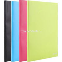 Папка 60 вкладышей "Rio" А4 полипропилен 0,30мм голубая EB00602 от магазина "Карандаш"