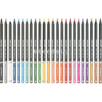 Карандаши 24 цвета "Blackwood Artmate" круглые дерево, металл 43568 от магазина "Карандаш"