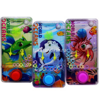 Игра водная "Пинбол 2в1. Морские обитатели" 1 кнопка 14х7см 4 вида 10976-245 от магазина "Карандаш"