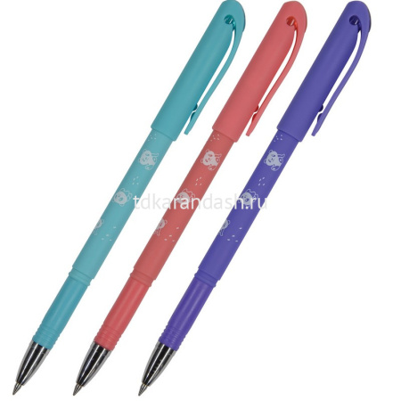 Ручка гелевая "DeleteWrite Art. Пандочки. Пиши-стирай" 0,5мм синяя 20-0269