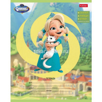 Тетрадь А5 18л линия "Снежная королева" на скобе 5 дизайнов 18Т5В2/065914 от магазина "Карандаш"