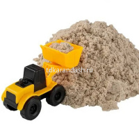 Набор "Космический песок" 1кг с машинкой-погрузчиком К024 от магазина "Карандаш"