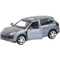 Картинка Машина "Porsche Cayenne S" серая, инерционная, металл 17,5см (свет, звук, откр.двери) JB1251267 от магазина "Карандаш" Машина "Porsche Cayenne S" серая, инерционная, металл 17,5см (свет, звук, откр.двери) JB1251267 от магазина "Карандаш"
