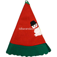 Коврик под ель "Сочельник" 90см красно-зеленый НУ-2136 от магазина "Карандаш"