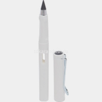 Карандаш вечный чернографитный с ластиком, корпус серый l-140мм, d-12мм 11765-24 от магазина "Карандаш"