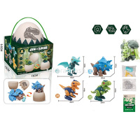 Конструктор "Динозавр" 16см в яйце, с отверткой, пластик 2312219/6611-1 от магазина "Карандаш"