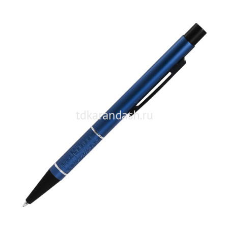 Ручка РШ "Etna" синий/матовый, корпус-алюминий, отделка-гравировка, хром, кольцо 17BP6001-030