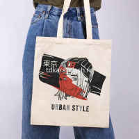 Раскраска на сумке "В стиле аниме. Урбан-стайл" (шоппер 35х40см, краски 5шт., кисть) RWCB-012 от магазина "Карандаш"