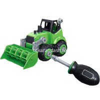 Конструктор "Трактор" 25х13см с отверткой, пластик 2293068/2028 от магазина "Карандаш"