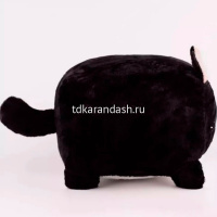 Котенок-кубик 20см черный FM6547 от магазина "Карандаш"