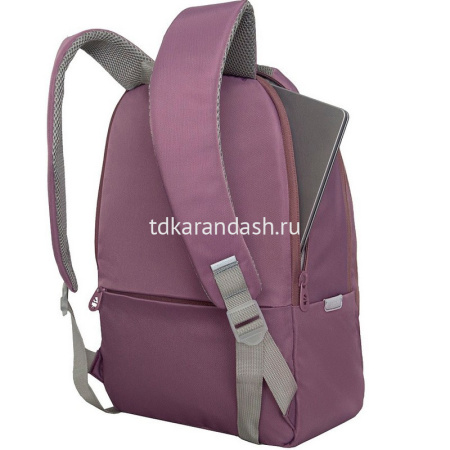 Рюкзак 29х40х18см, 600гр, 2 отделения, 4 кармана, фиолетовый RD-540-2/1 от магазина "Карандаш"