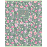 Тетрадь А5 96л клетка "Charming garden" на скобе матовая ламинация 5 дизайнов 96Т5лВ1/057330 от магазина "Карандаш"