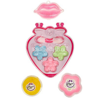 Косметика для девочек "Милая леди" (тени для век, блеск для губ, двухсторонний аппликатор) от магазина "Карандаш"