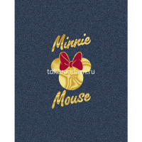 Тетрадь А5 48л клетка "Минни Маус" на скобе 3D фольга матовая ламинация 5 дизайнов 060949 от магазина "Карандаш"
