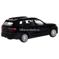 Картинка Машина "BMW X7" черная, инерционная, металл 17,5см (свет, звук, откр.двери) JB1251256 от магазина "Карандаш" Машина "BMW X7" черная, инерционная, металл 17,5см (свет, звук, откр.двери) JB1251256 от магазина "Карандаш"