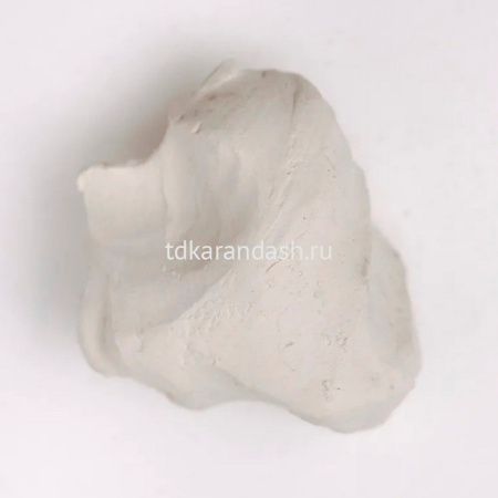 Пластилин скульптурный 500гр. белый, твердый 810026 от магазина "Карандаш"