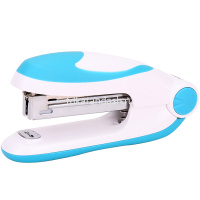 Степлер №10 15л глубина 50мм голубой/белый E0228 от магазина "Карандаш"