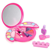 Косметика для девочек (тени для век, румяна, лак для ногтей 2шт, помада 2шт) 77013-UNI-ML от магазина "Карандаш"