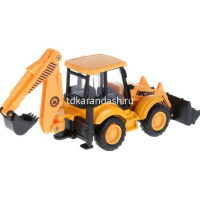Картинка Экскаватор-погрузчик желтый, инерционный, металл 15см (подвижные детали) SB-17-78-B-WB от магазина "Карандаш" Экскаватор-погрузчик желтый, инерционный, металл 15см (подвижные детали) SB-17-78-B-WB от магазина "Карандаш"