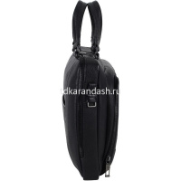 Сумка "Carl" 38х28х9см, 1 отделение, 2 кармана, черная, натуральная кожа CA4098S129/N от магазина "Карандаш"