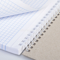 Блокнот А5 80л "Мой офис" клетка на спирали, жесткая подложка 081830 от магазина "Карандаш"