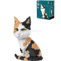 Конструктор 3D "Котик" 1300 деталей 30х20х12см пластик 16036BA от магазина "Карандаш"