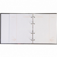 Книга для записи кулинарных рецептов А5 80л "Давайте приготовим" на кольцах 7БЦ 5цвет.разделитель 07 от магазина "Карандаш"