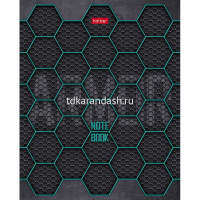 Тетрадь А5 96л клетка "Векторные линии" на скобе глянцевая ламинация 5 дизайнов 96Т5лВ1/086254 от магазина "Карандаш"