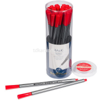 Ручка капиллярная "Basic" 0,4мм красная 36-0009 от магазина "Карандаш"